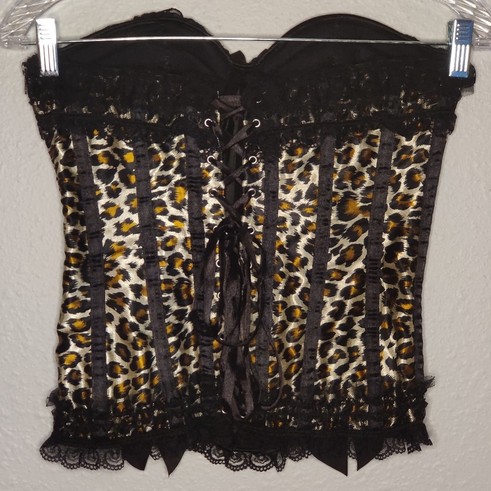Leopard Print Corset - image 2